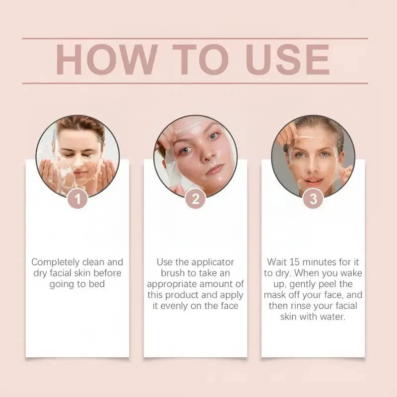 Collagen Night Wrapping Mask - Hydrating Peel Off (2 Pack)