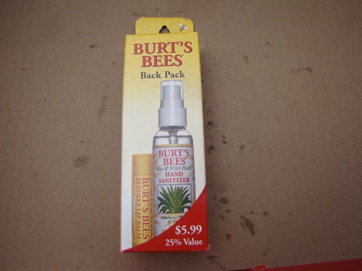 Burt's Bees Essential Skincare Kit in Backpack - Natural Personal Care