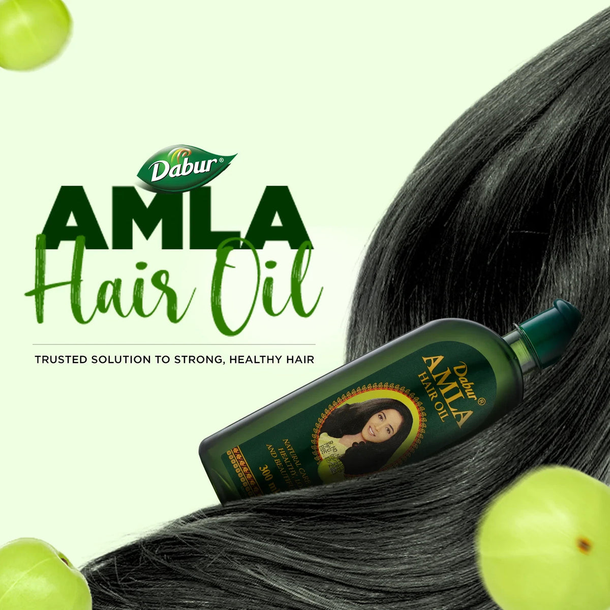 Amla Hair Oil for Hair Growth & Strength, 300ml - Natural Hair Care