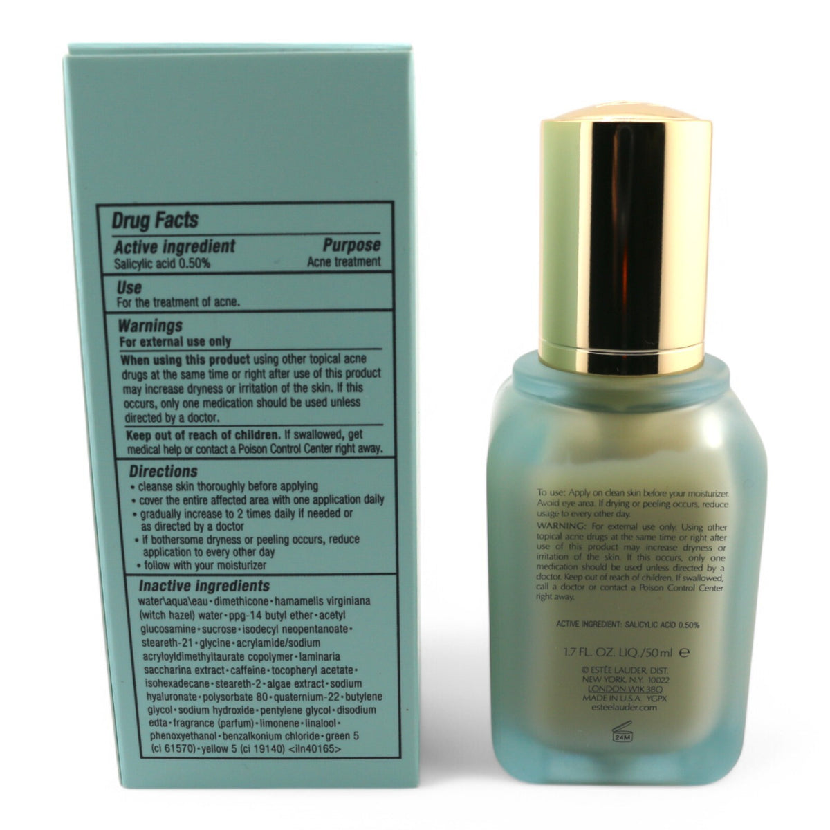 Estee Lauder Clear Difference Blemish Serum with Salicylic Acid 1.7oz for Acne Control