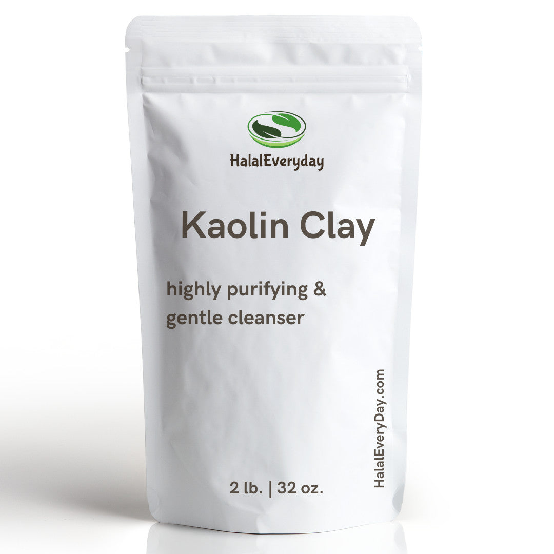 White Kaolin Clay Powder 2 LB - Pure Face & Body Mask