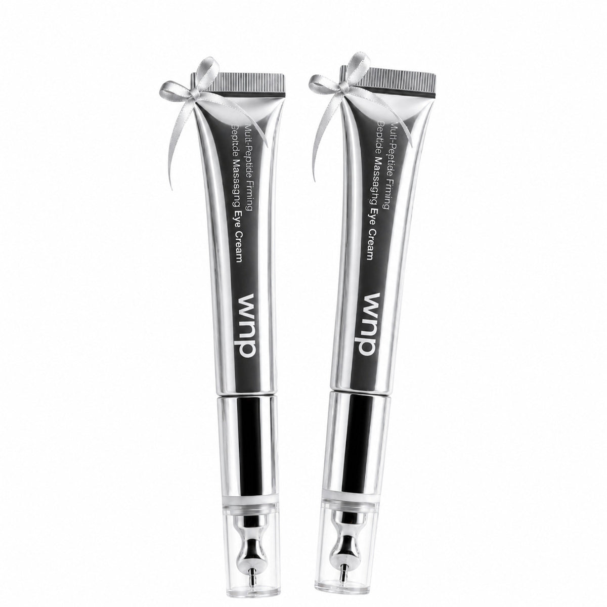 2-Pack Wrinkle Eraser Eye Cream with Cooling Applicator - Hydrating & Revitalizing