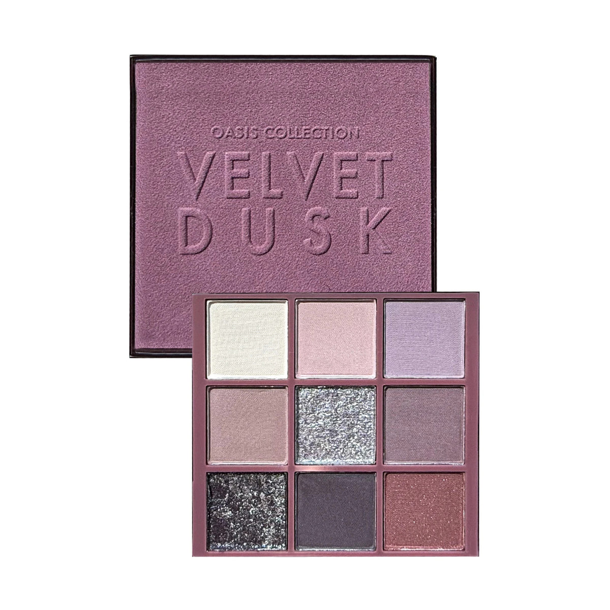 Vegan Eyeshadow Palette with Natural Tones - Multiple Shades
