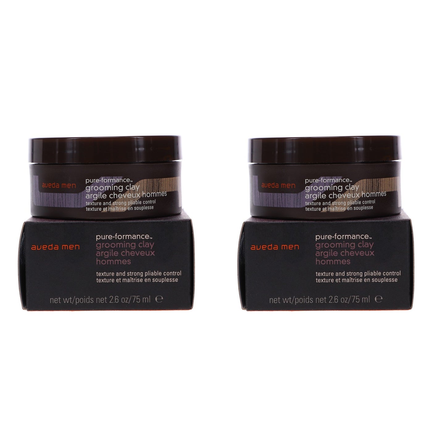 Men's Grooming Clay 2.6 oz - Texturizing Hair Clay for Control & Style