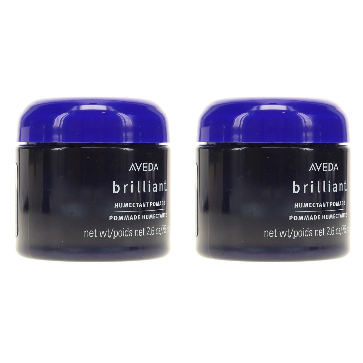 Aveda Humectant Pomade 2.5 oz - Pack of 2 Hair Styling Shine & Frizz Control