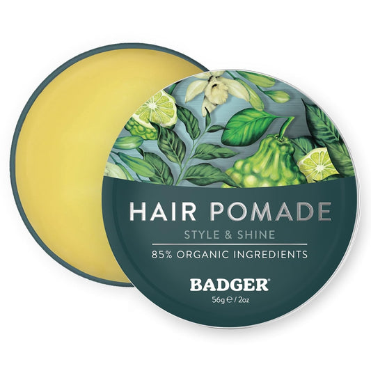 All-Natural Hair Pomade Tin - Medium Hold & High Shine, 4 Pack
