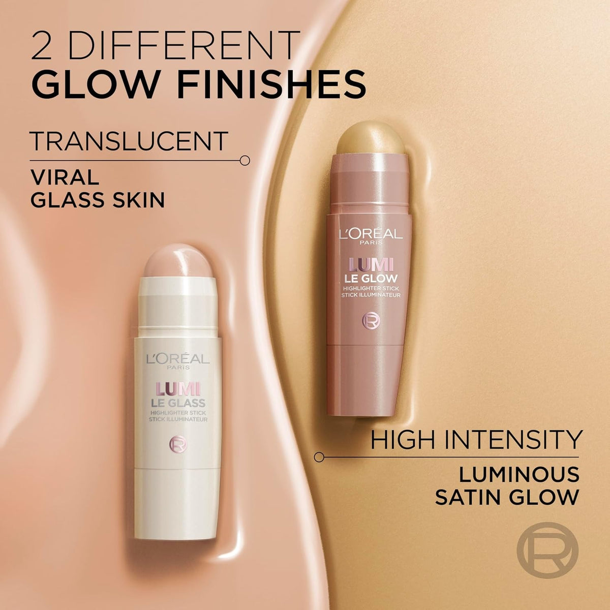 Luminous Satin Highlighter Stick - Glowy Makeup for Face & Body