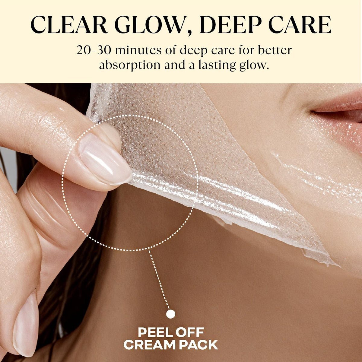 Honey Collagen Wrapping Mask with Jelly Brush, 60g