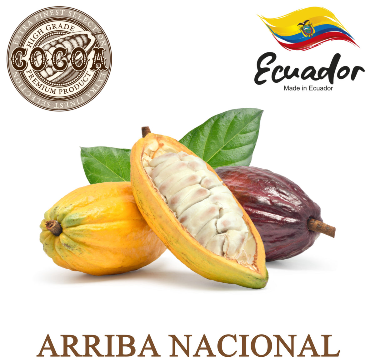 Raw Cocoa Butter 8 oz. FOOD GRADE 100% Pure Natural Unrefined Organic