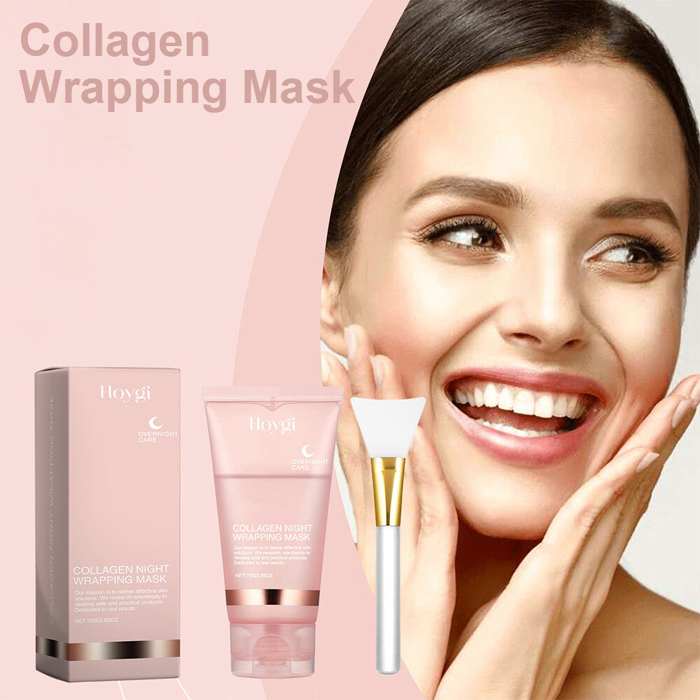 Collagen Peel Off Face Mask 2x75ml - Hydrating Night Wrap