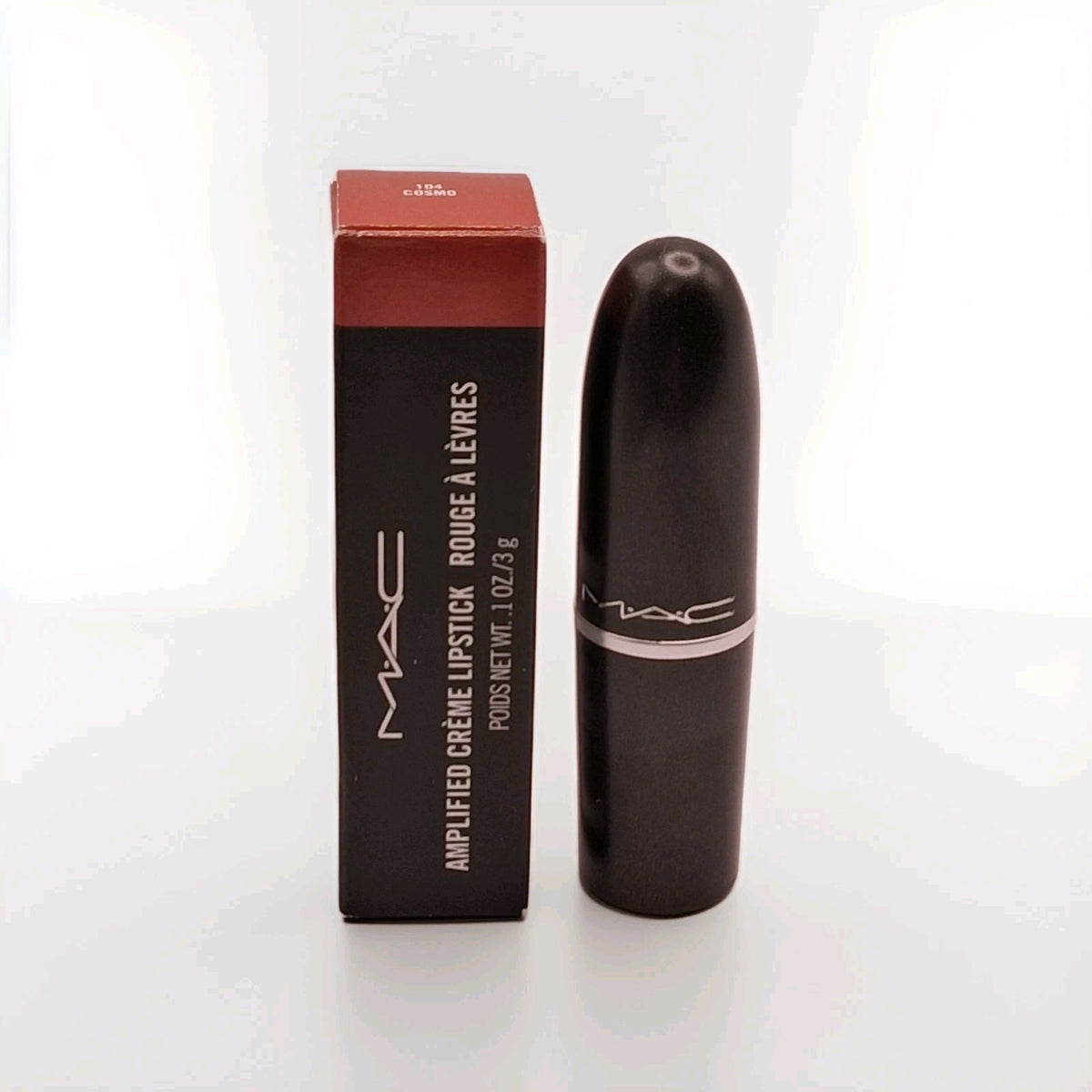 MAC Amplified Creme Lipstick 104 Cosmo - New Unboxed Lip Color