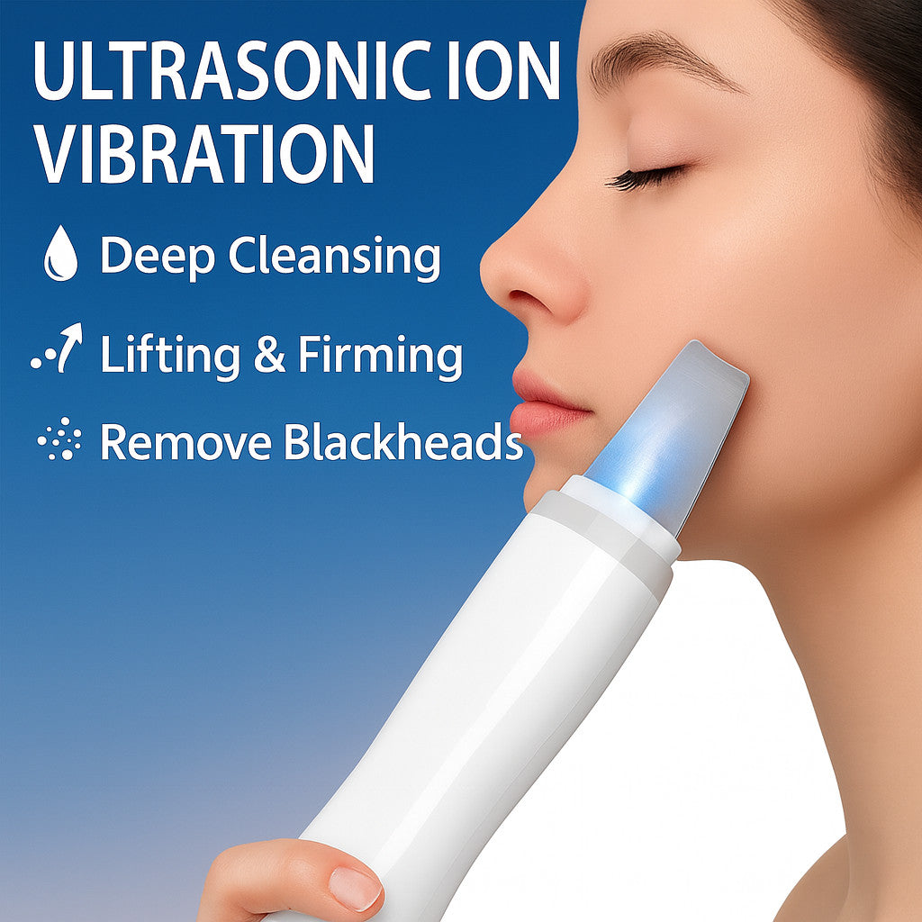 Ultrasonic Pore Cleaner for Blackhead Removal Facial Skin Scrubber