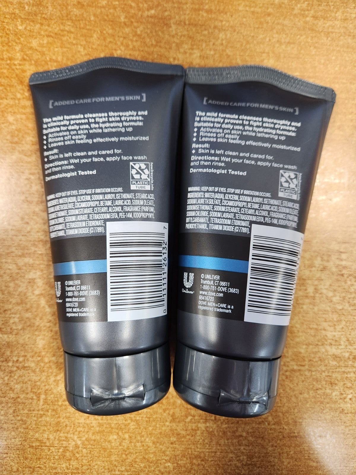 Men's Hydrating Face Wash - 2 Pack, Moisturizing and Gentle Cleansing, 5 oz Each