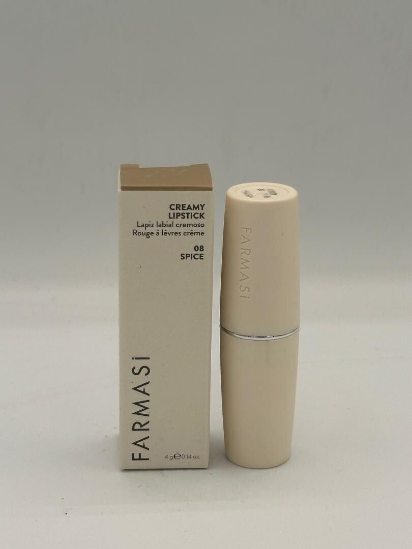 Creamy Lipstick 08 Spice - Nourishing Full Coverage Lip Color