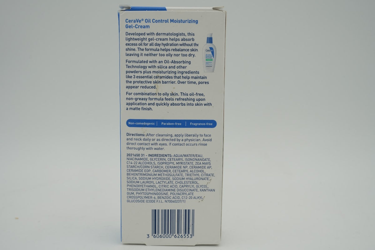 Oil Control Moisturizing Gel-Cream 2 fl. oz.