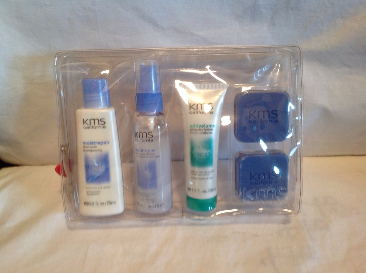 kms California Moistrepair Hair 5 PCS Travel Set - RARE