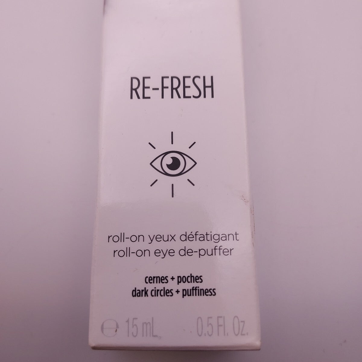 Clarins Re-Fresh Roll-On Eye De-Puffer 0.5oz - Eye Care & Puffiness Relief