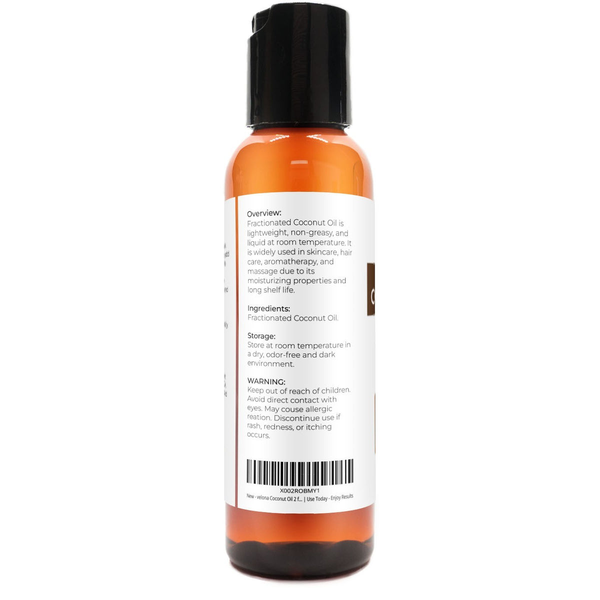Fractionated Coconut Oil - 2 fl oz Carrier Oil