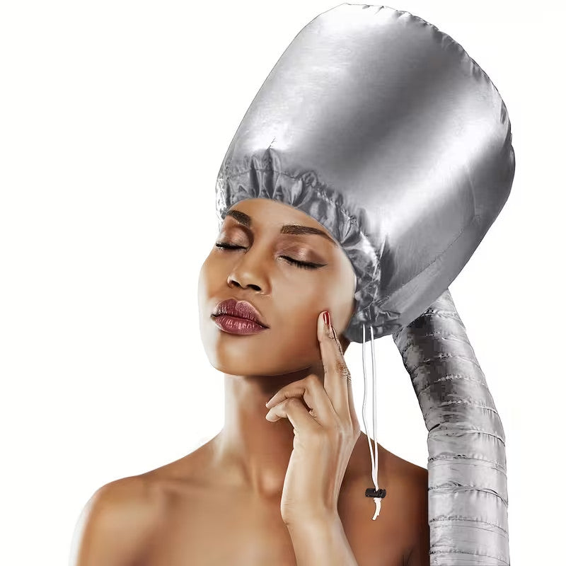 Hooded Hair Dryer Attachment Headband - Reduces Heat on Ears & Neck