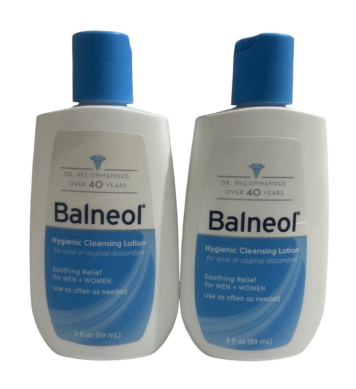 Hygienic Cleansing Lotion 3 Oz Pack of 2 for Personal Hygiene