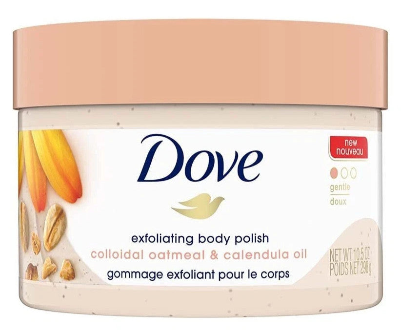Dove Exfoliating Body Polish w/ Colloidal Oatmeal & Calendula Oil
