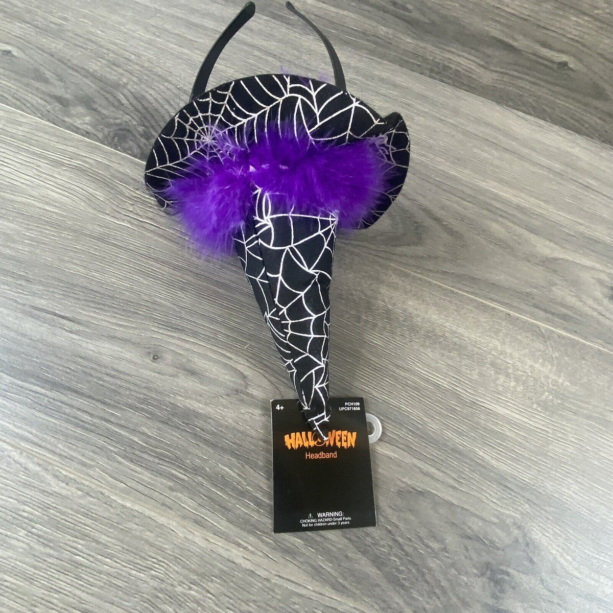Witch Hat Spider Headband Halloween Cosplay Costume Accessory Dress Up
