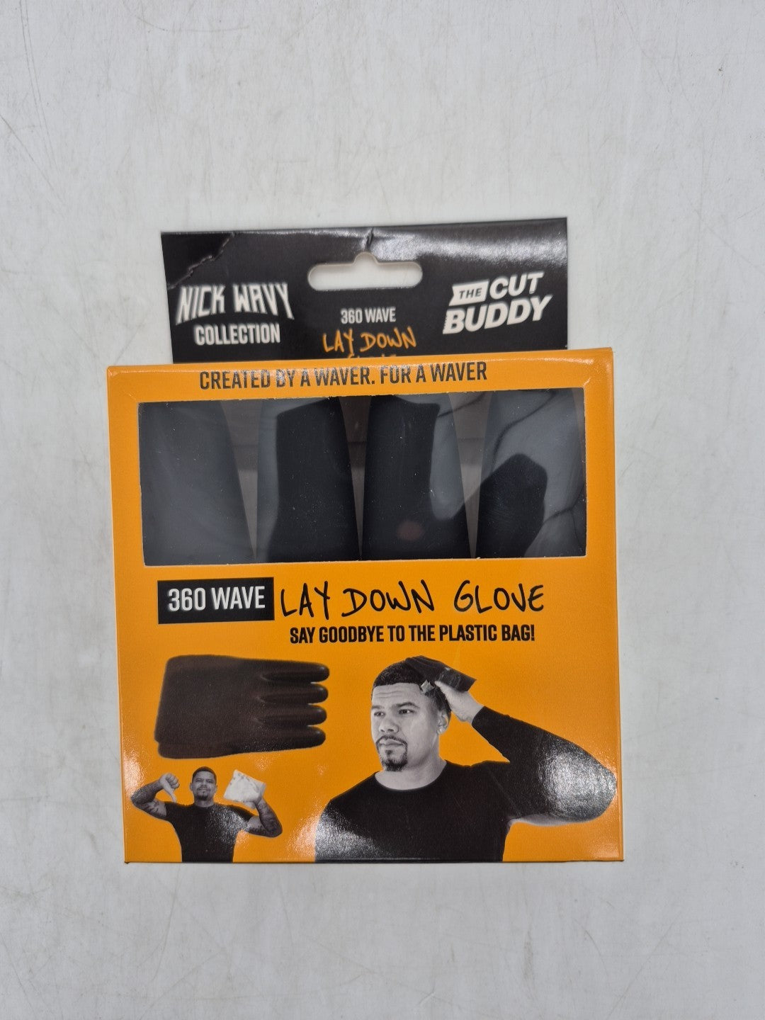 360 Wave Lay Down Glove Silicone for Hair Styling - Wavy Collection
