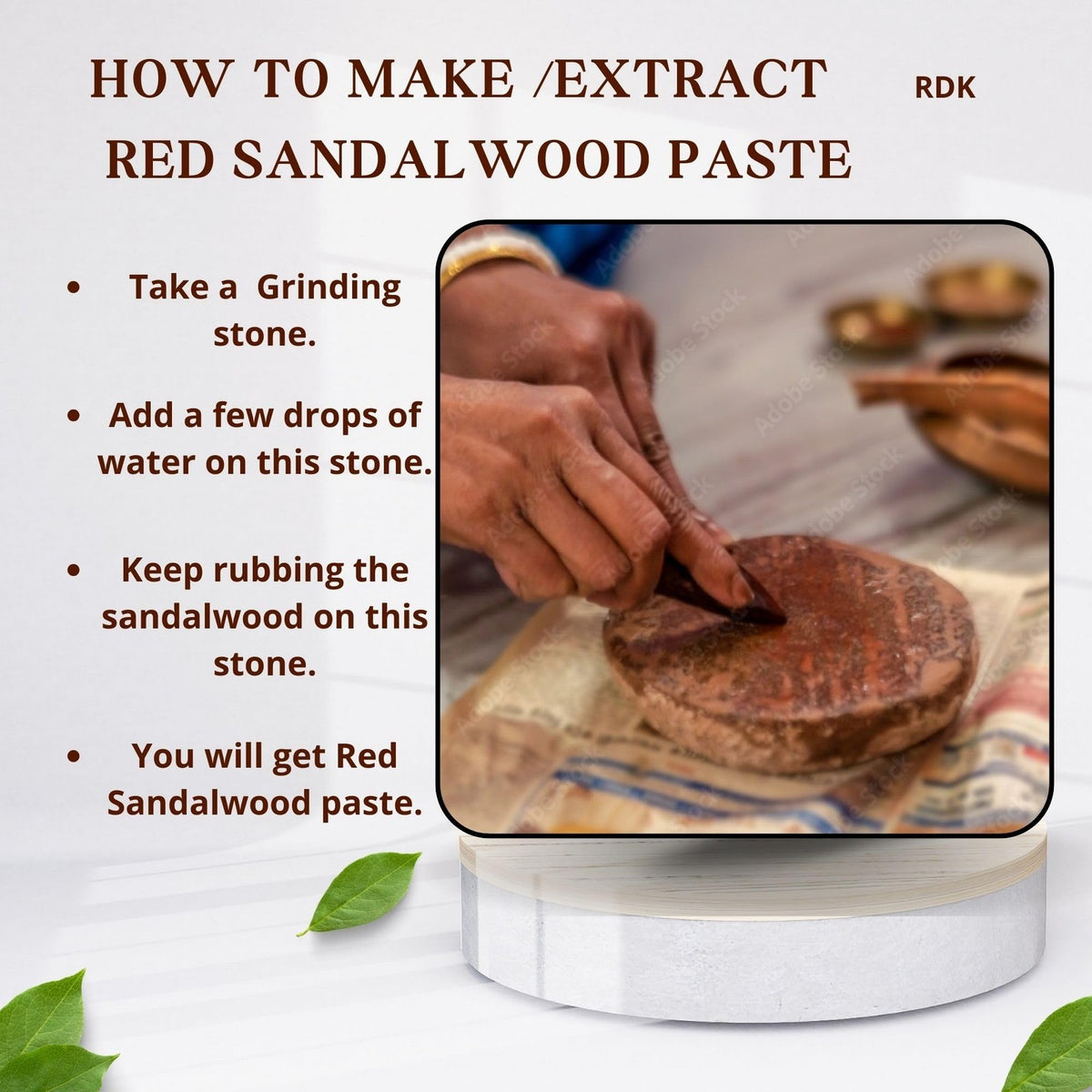 Red Sandalwood Stick for Pooja & Healing - Lal Chandan 135-145g