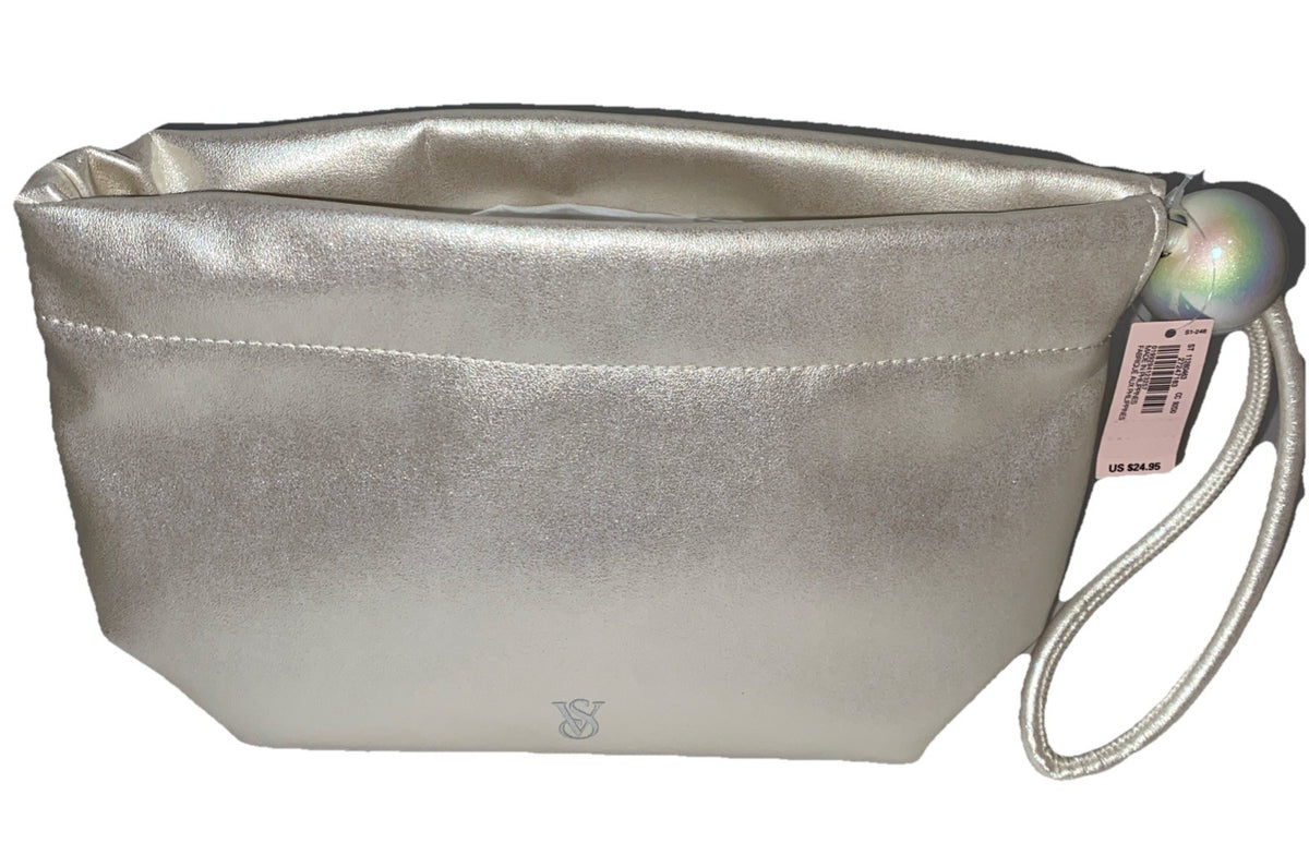 Iridescent Pearl Bead Cinched Pouch - Victoria’s Secret Dream Accessory