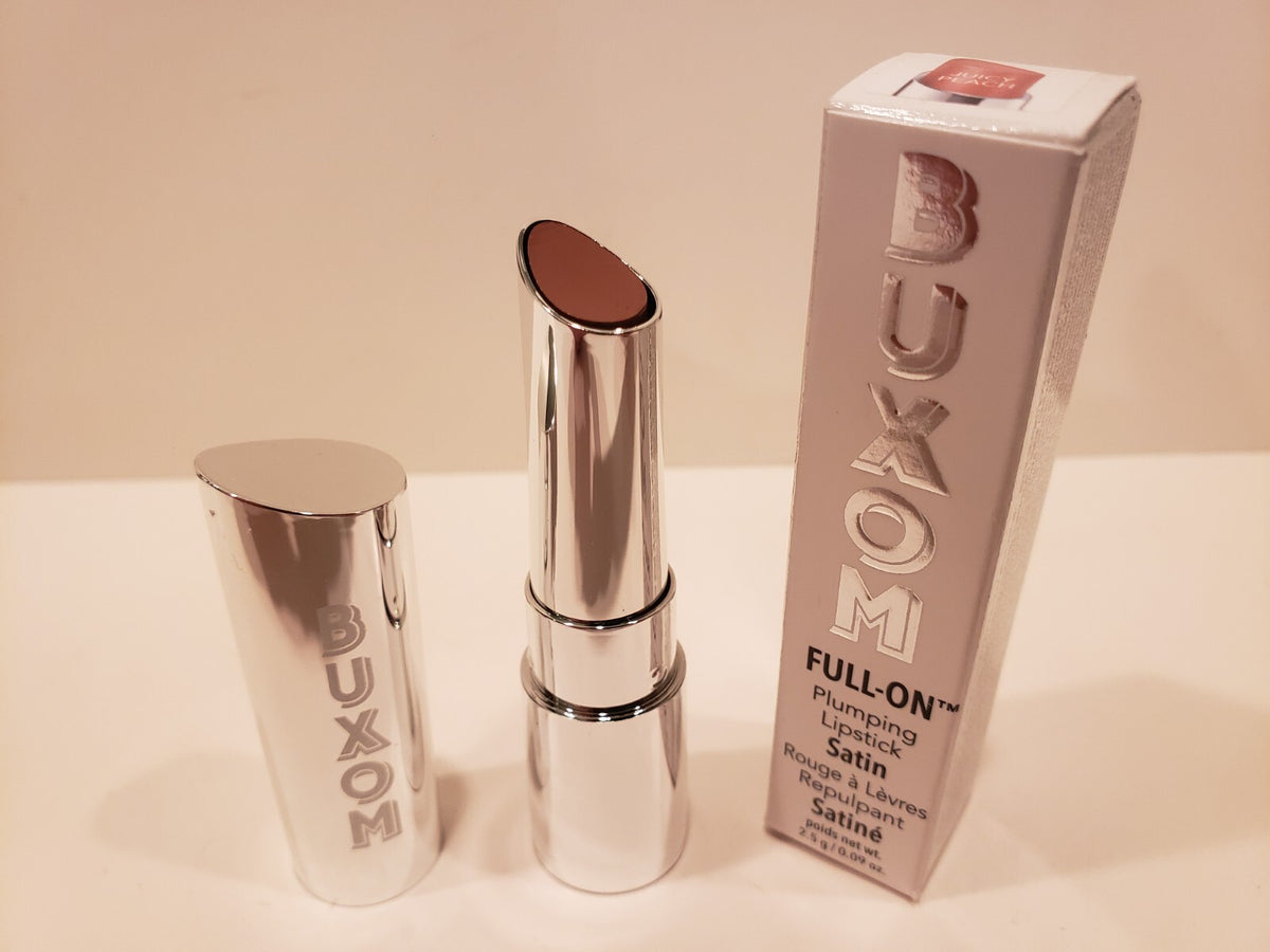 Full-On Plumping Lipstick Satin Juicy Peach 0.09 oz - Moisturizing Lip Color