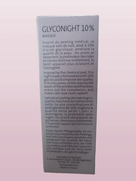 Yonka Glyconight 10% Masque 0.57 oz - Lot of 3