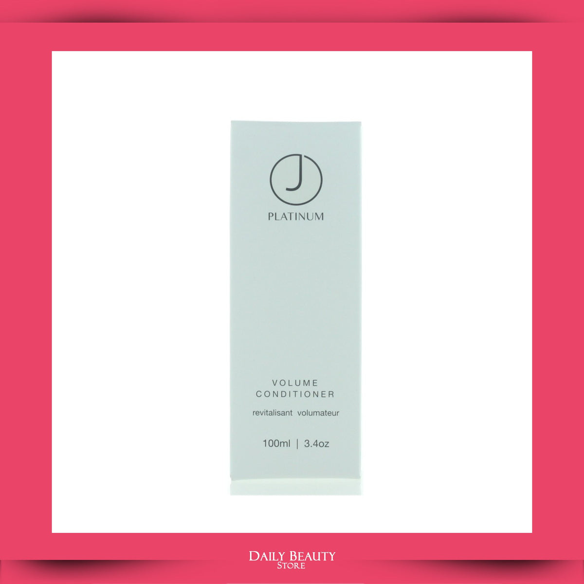 J Beverly Hills Platinum Volume Conditioner 100ml - Thickening & Hair Care