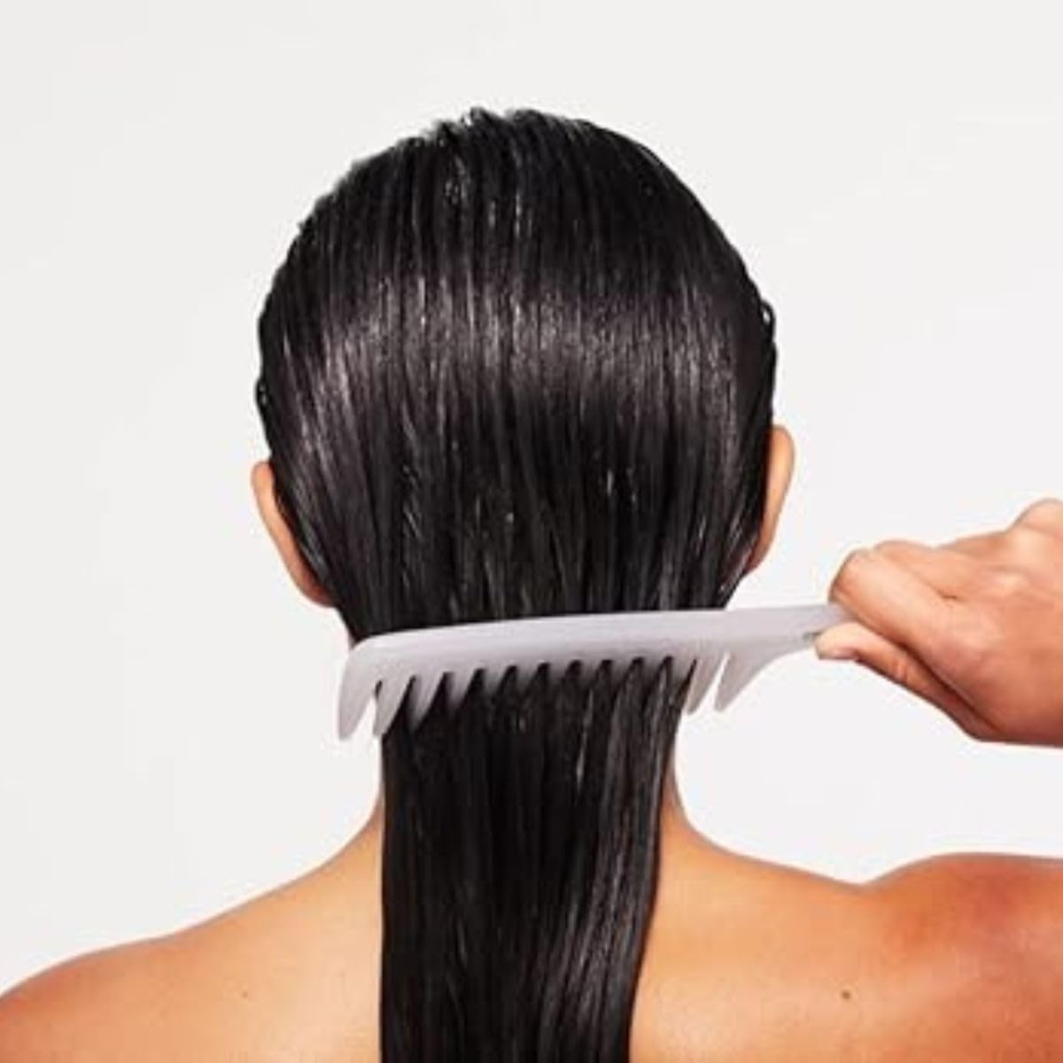 Wide Tooth Detangler Brush for Effortless Hair Styling - All Hair Types