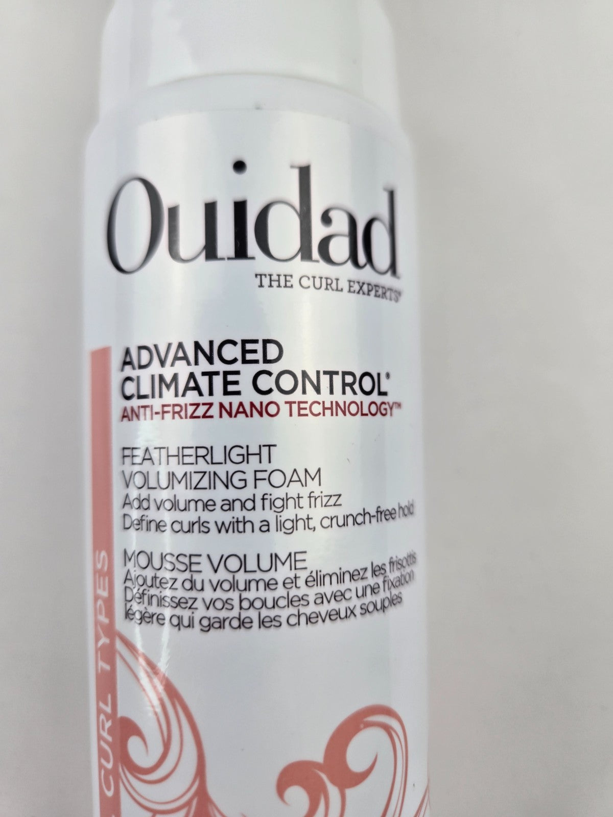 Volumizing Curl Foam for All Hair Types - Lightweight Anti-Frizz Styling Mousse