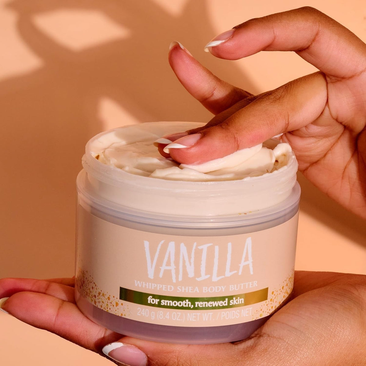 8.4 Fl Oz Whipped Body Butter with Shea & Vanilla - Hydration Softness