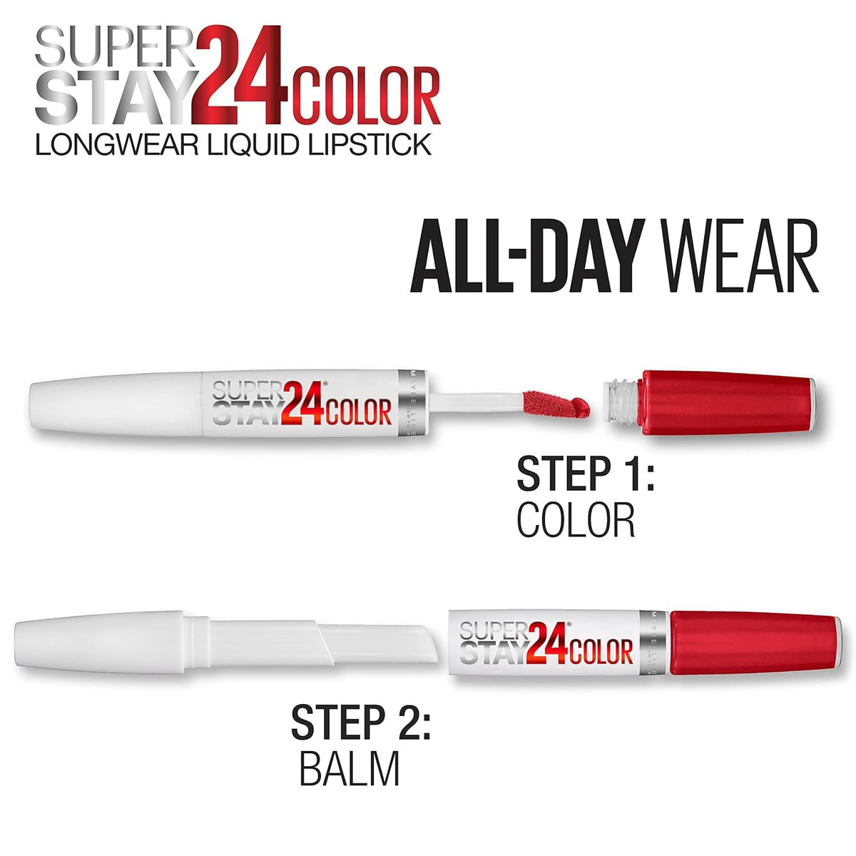 Long Lasting Liquid Lipstick - 24 Hour, Hydrating, No Transfer - Constant Toast
