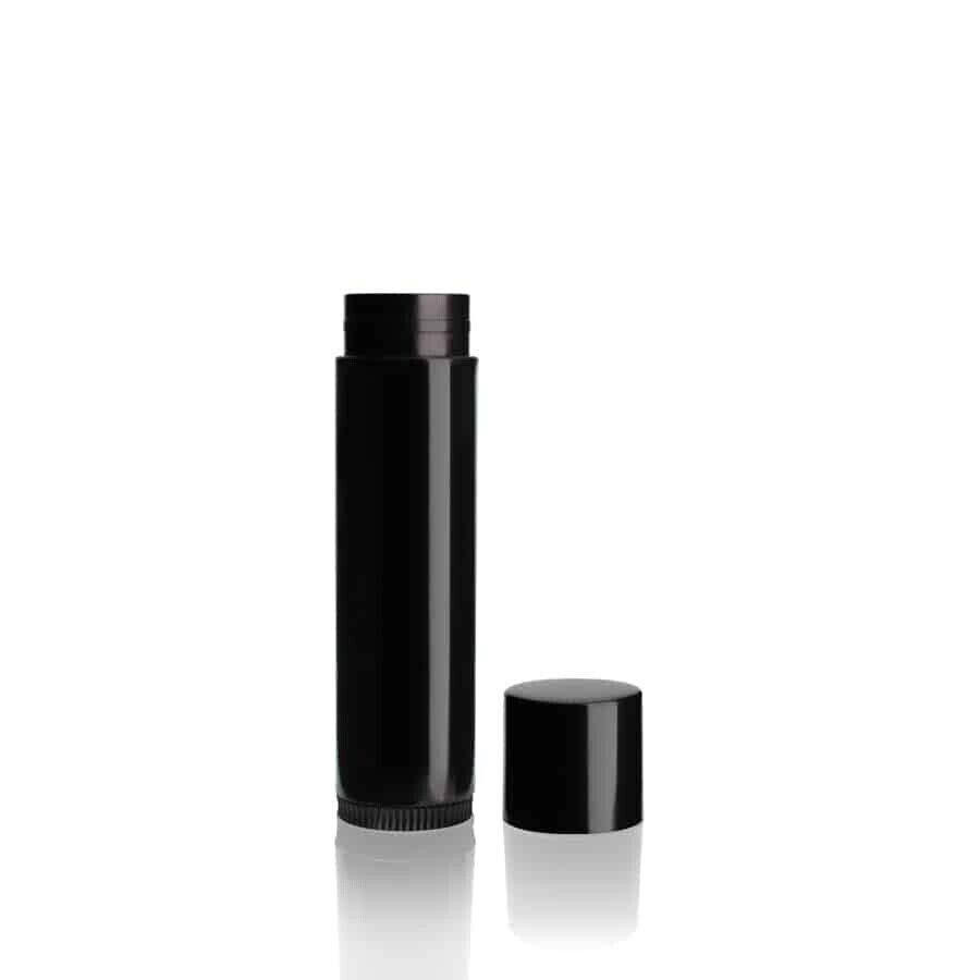100 Pack Empty Lip Balm Tubes with Leak-Proof Caps BPA Free No Tray