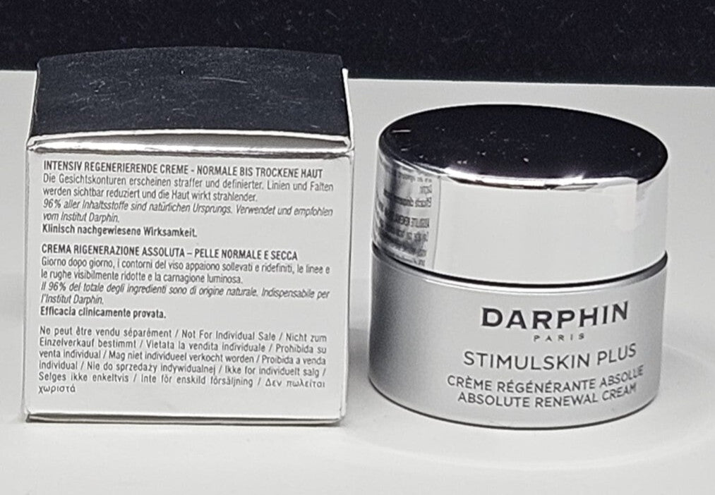 Darphin Stimulskin Plus Absolute Renewal Cream 0.17oz - New in Box