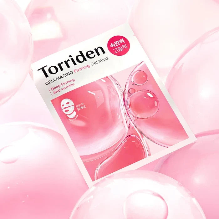 Torriden Cellmazing Firming Gel Mask for Face & Neck, 1.58 oz (Lot of 13)