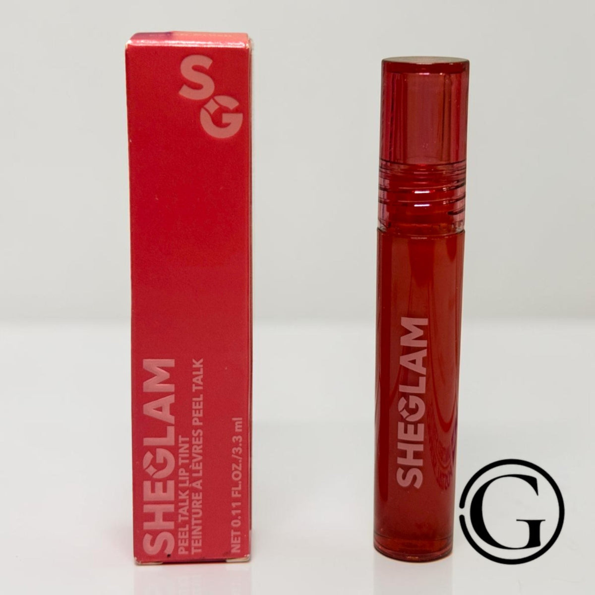 Lip Tint Peel-Off Red 3.3ml - Long-Lasting, Transfer-Proof Lip Color