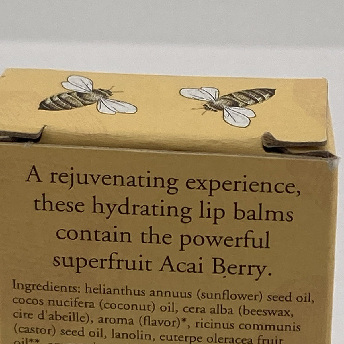 Burt's Bees Acai Berry Rejuvenating Lip Balm 2 Pack - Discontinued