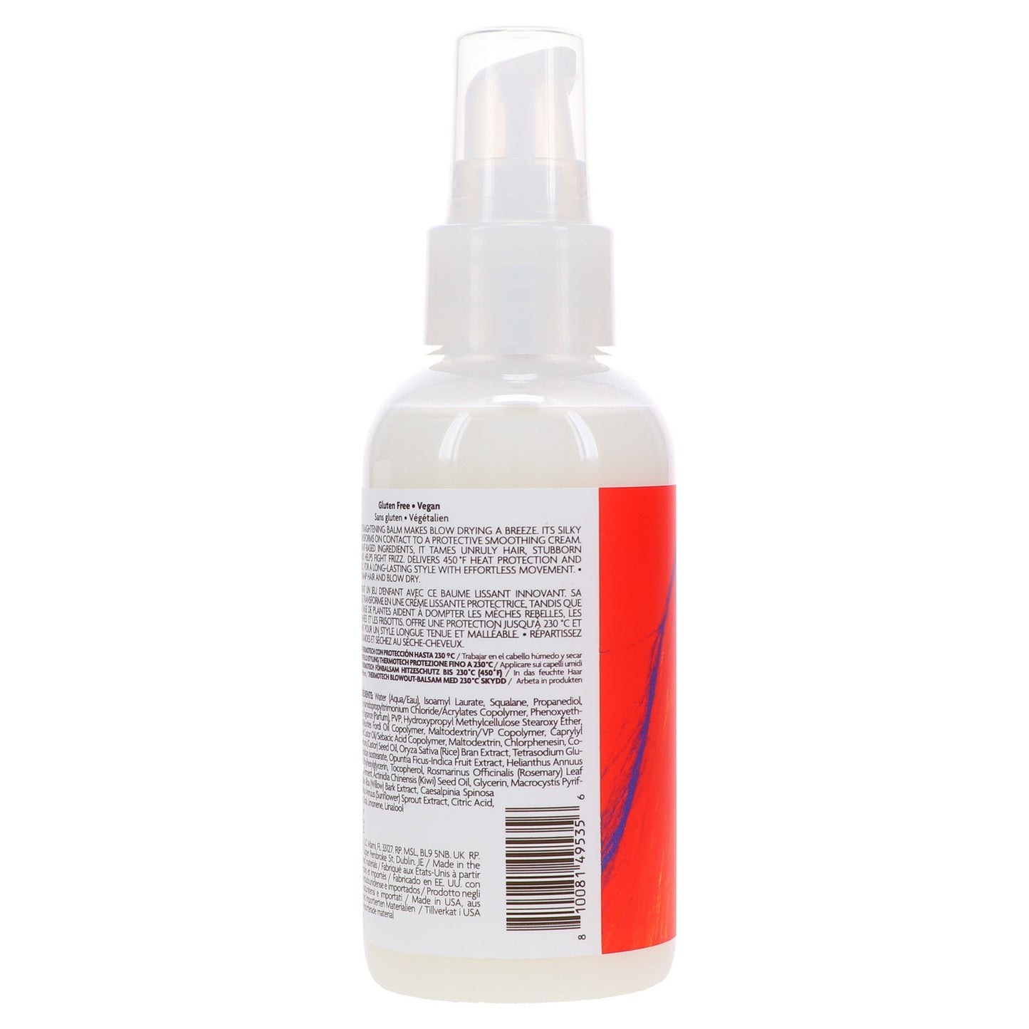 Heat Protectant Blowout Balm for Frizz Control & Shine - 4.2 oz