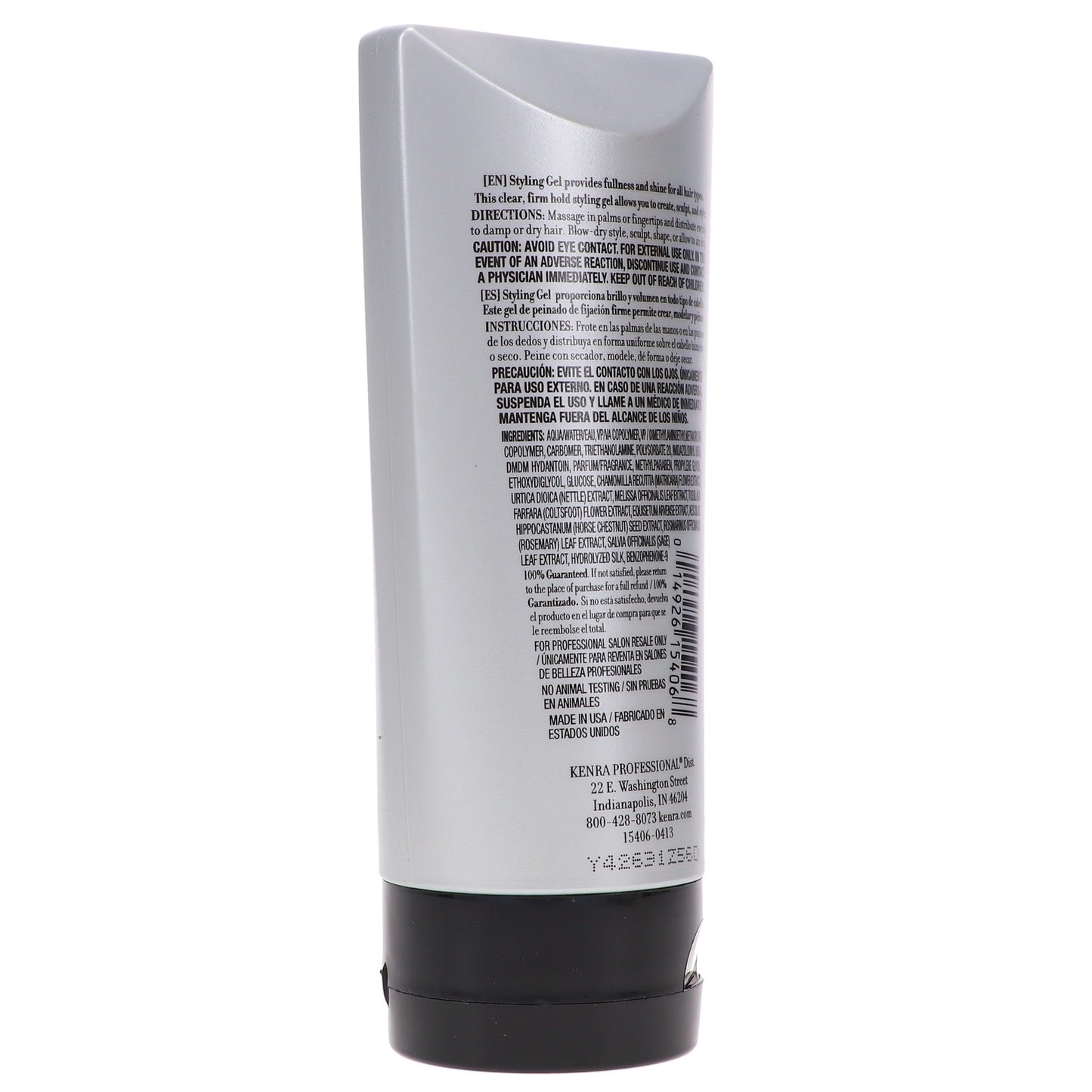 Hair Gel for Styling - Alcohol-Free, Shine & Hold - 6 oz
