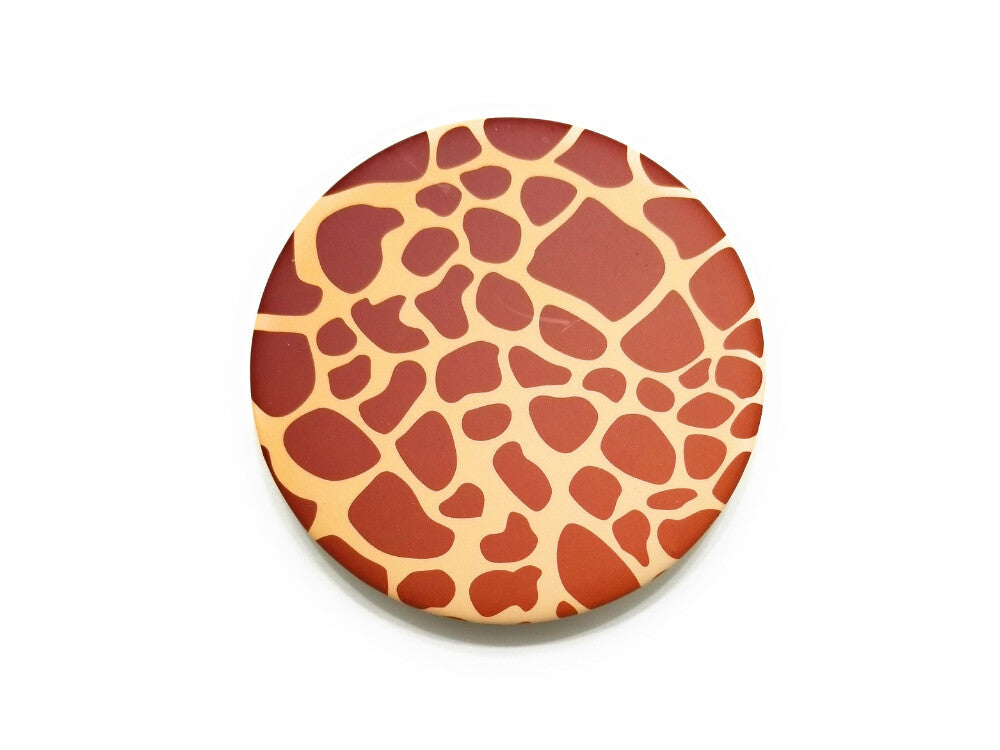 Animal Print Folding Compact Mirror - 3 Inch Makeup & Travel Mirror