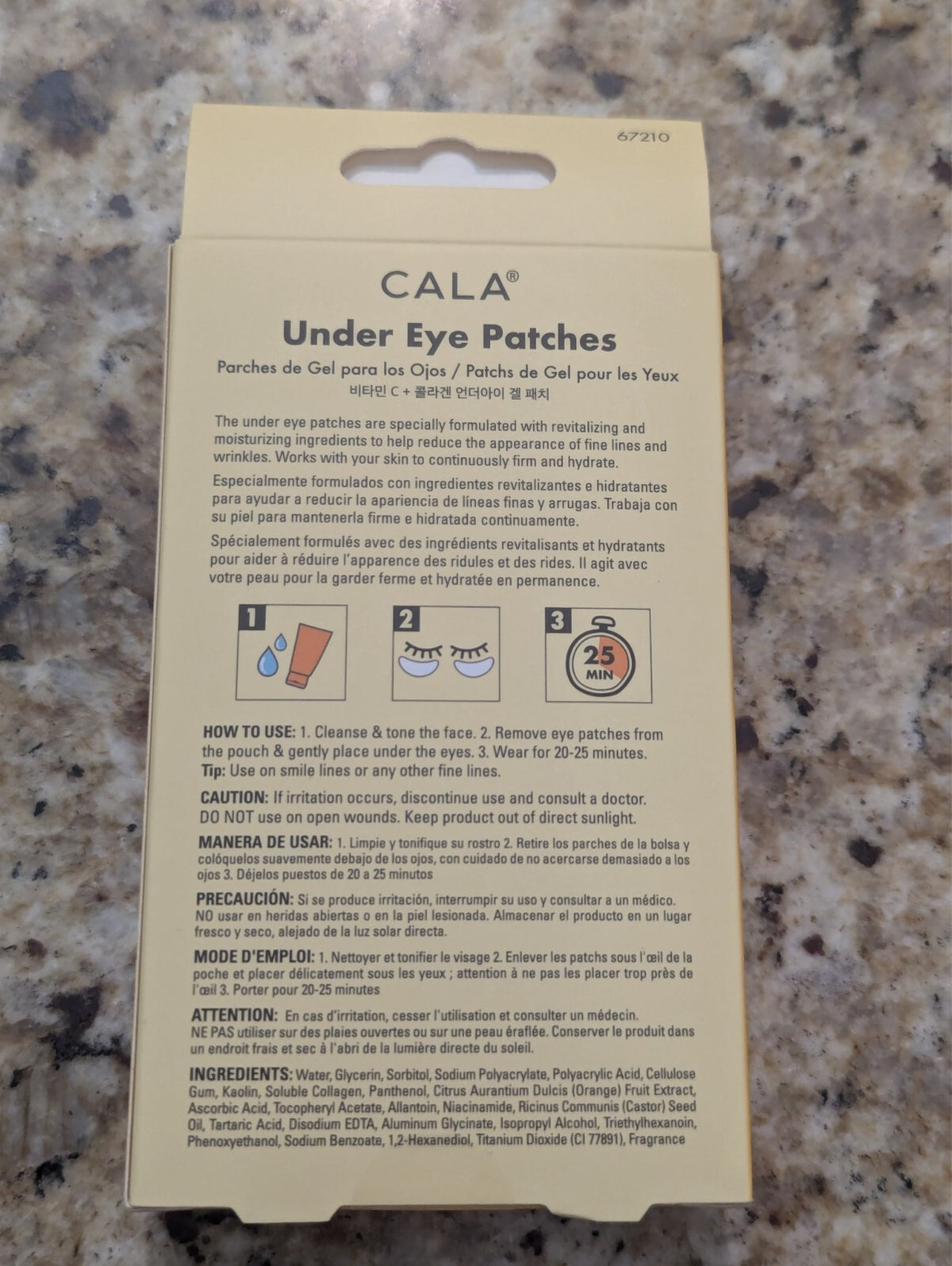 Vitamin C Collagen Under Eye Patches - Brightening & Firming Set