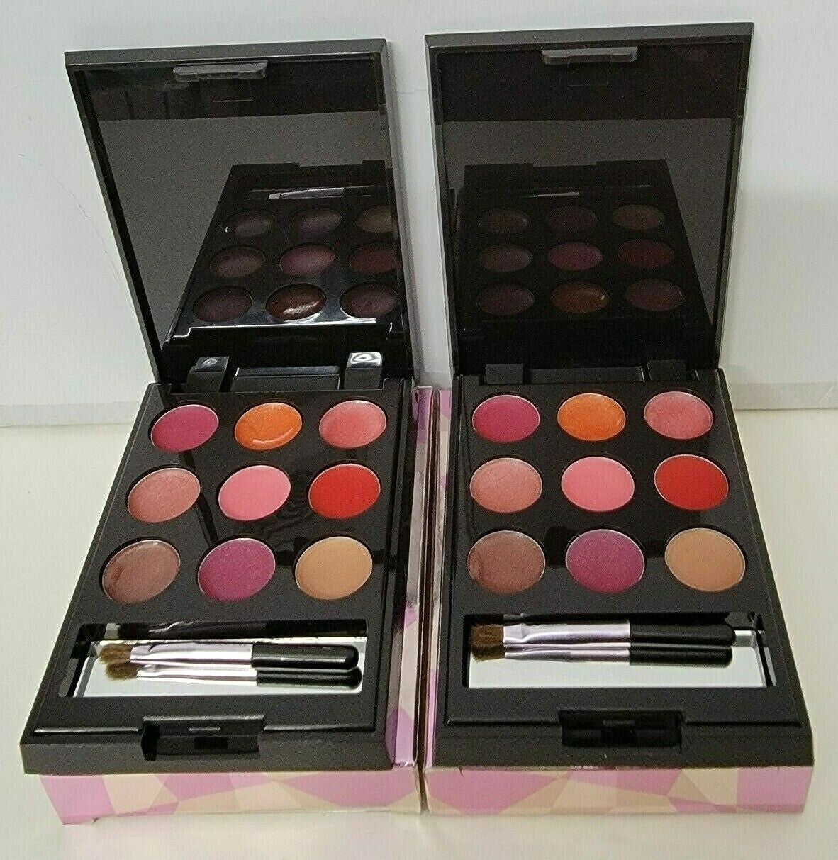 Lip Color Compact Set - 2 Pack, 9 Shades Each, Lip Makeup