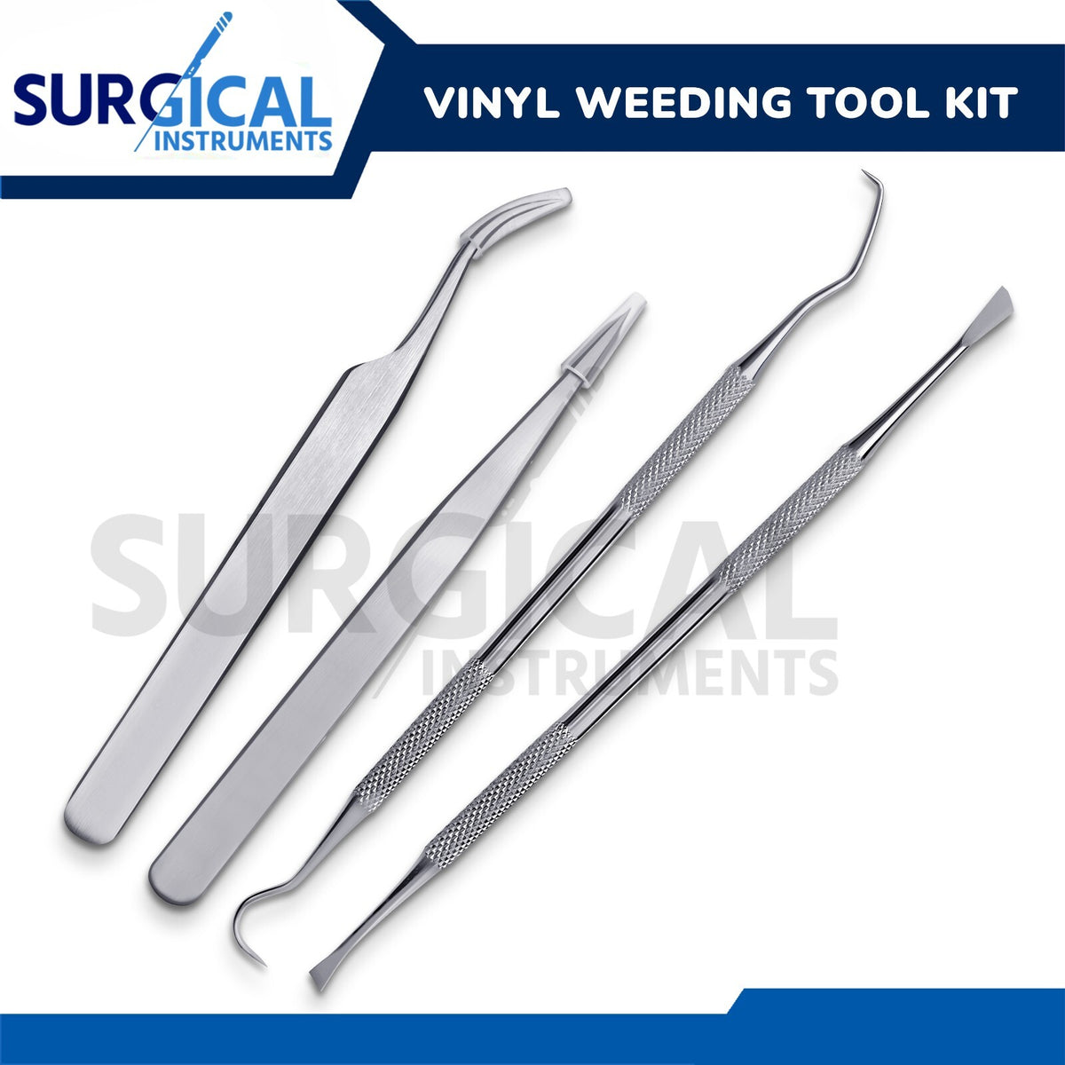 Vinyl Weeding Tool Kit - Precision Stainless Steel Cutting Tools