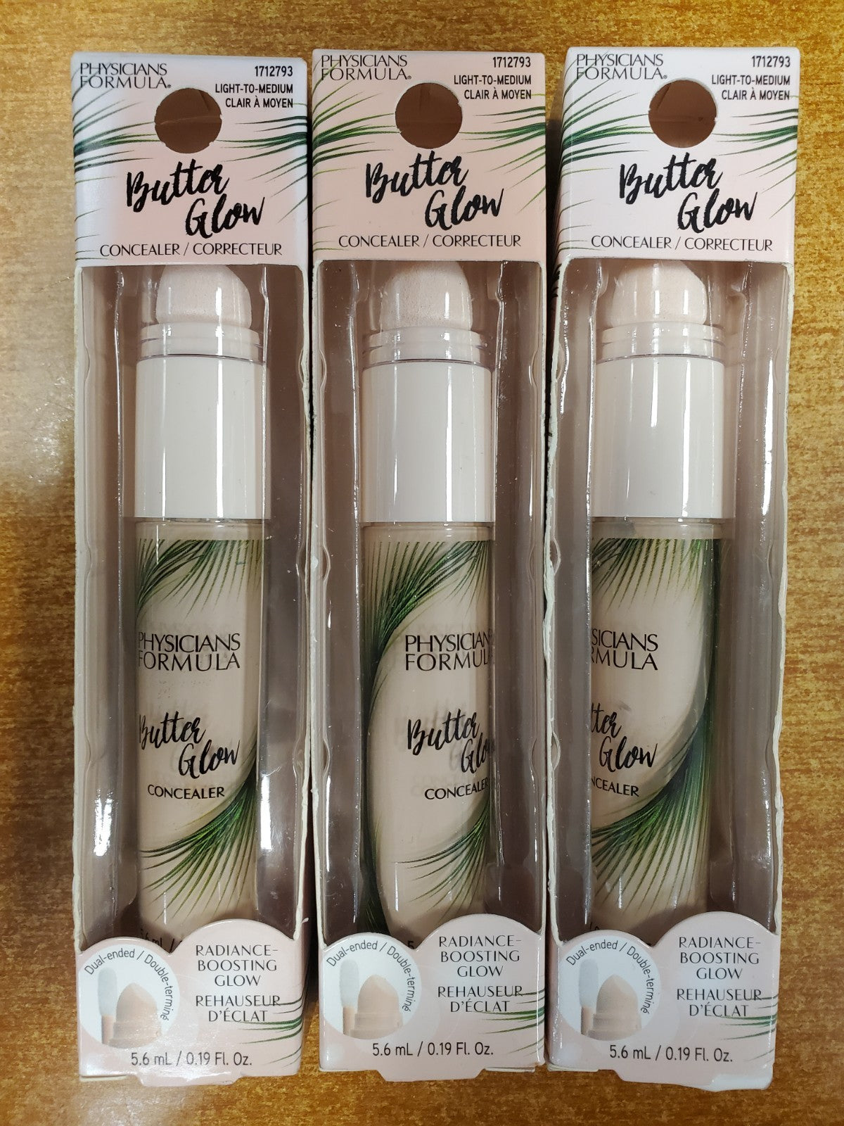 3 Pack Light-to-Medium Concealer with Radiance-Boosting Benefits