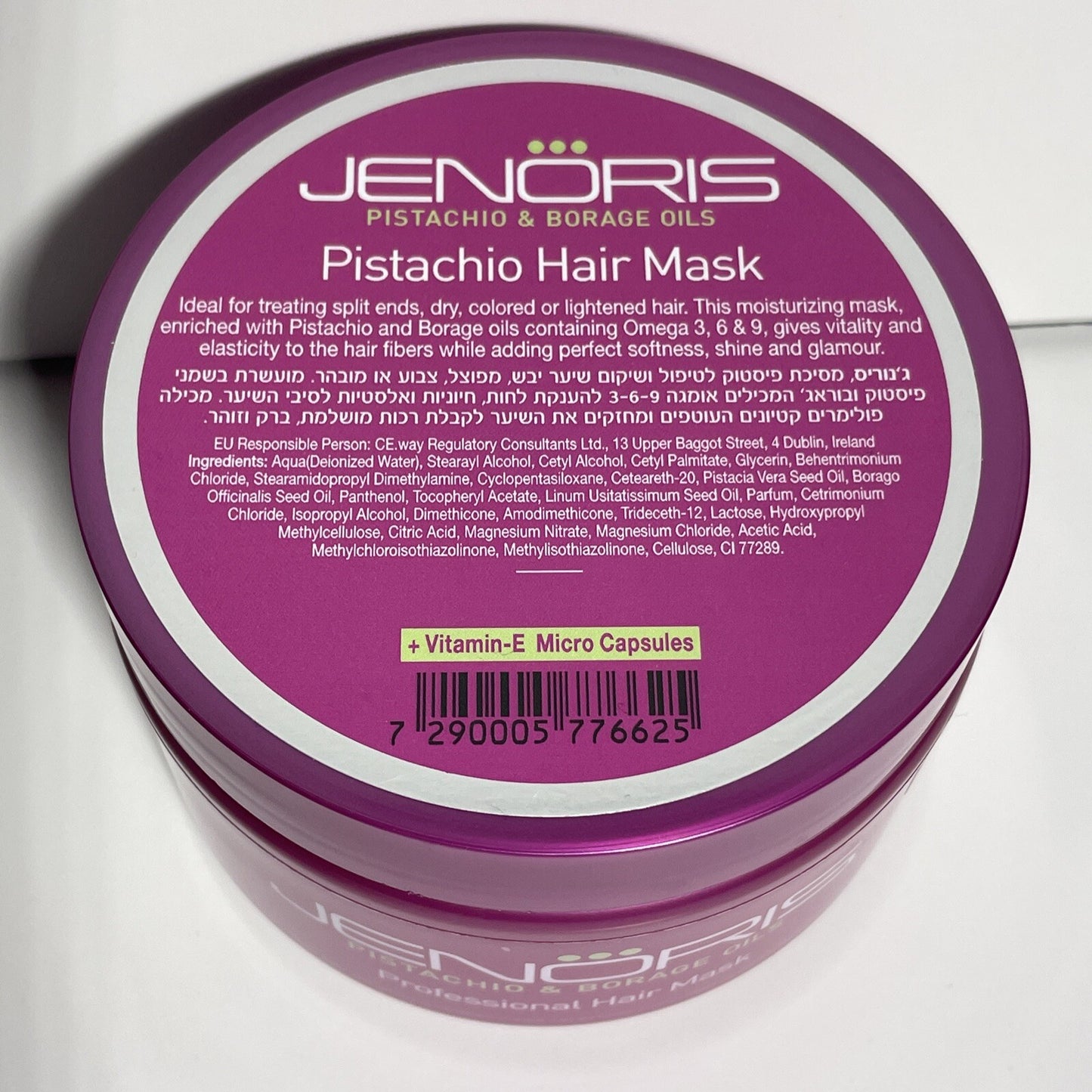 Pistachio Hair Mask for Dry & Treated Hair 250ml Nourishing Treatment