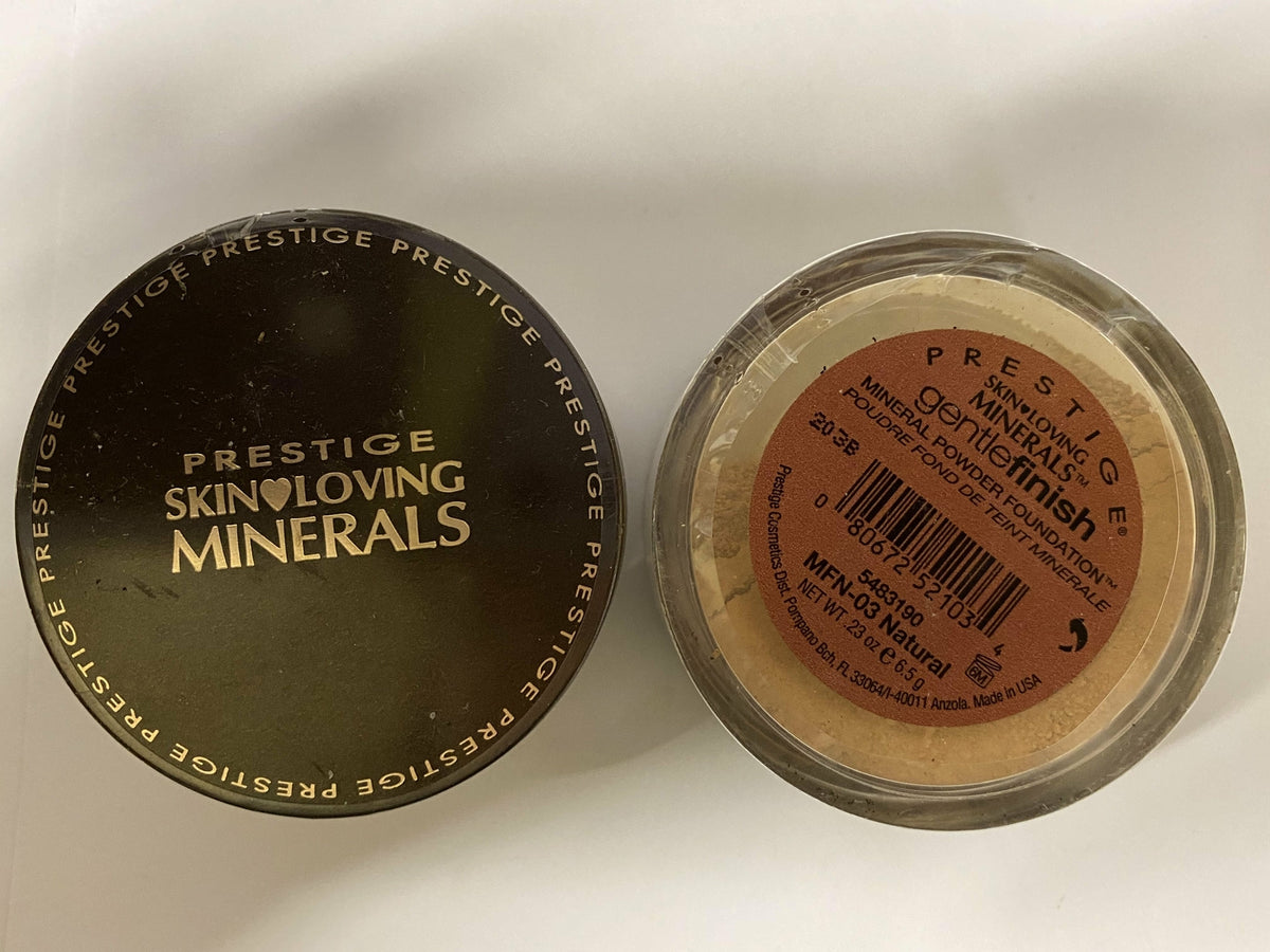 Mineral Powder Foundation Natural Finish - Pack of 2